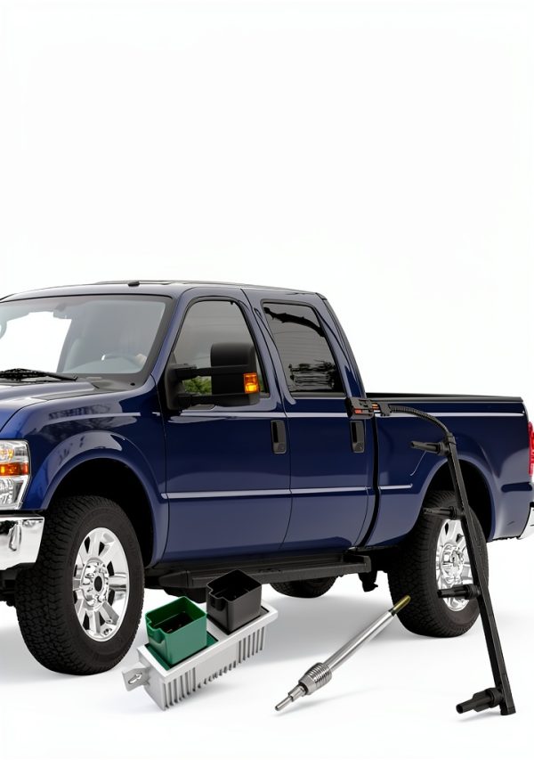 Glow Plug Kit HZparts High Temp Metal for Ford-3