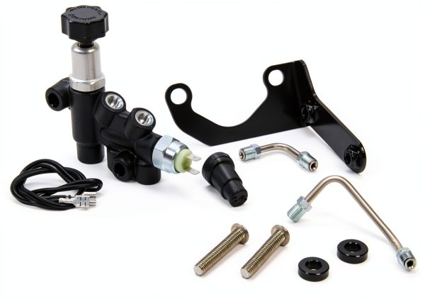 Wilwood Tandem Master Cylinder Bracket Kit with Valve 260-13190-0