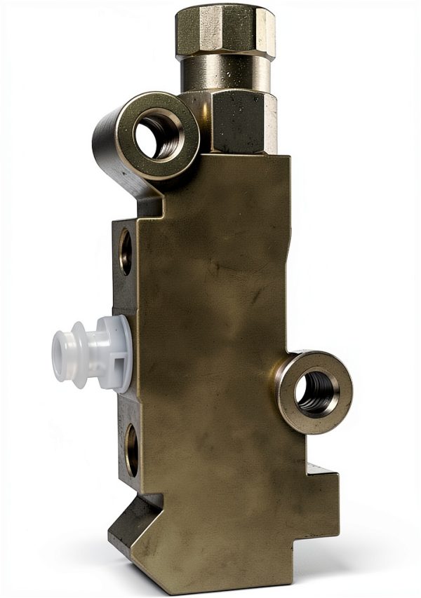 Powerworks PV-4 Brass Brake Proportioning Valve 3‑Port 9/16 NPT-6