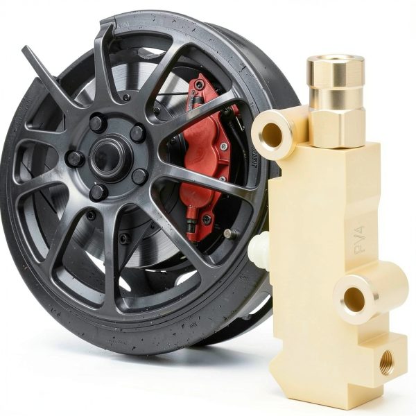 PV4 Brake Proportioning Valve NPAUTO 4 Port Brass Combination 1721361-1