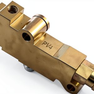 Powerworks PV-4 Brass Brake Proportioning Valve 3‑Port 9/16 NPT-0