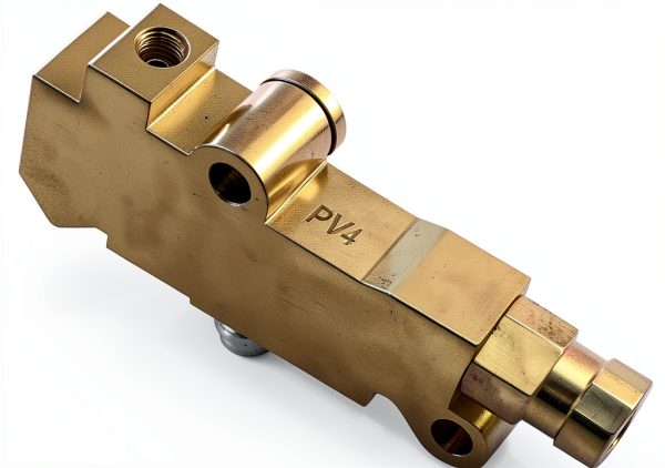 Powerworks PV-4 Brass Brake Proportioning Valve 3‑Port 9/16 NPT-0