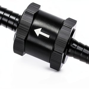 QKYS Fuel Check Valve 6mm 10mm 12mm Aluminum Alloy One‑Way Flow Guard-0