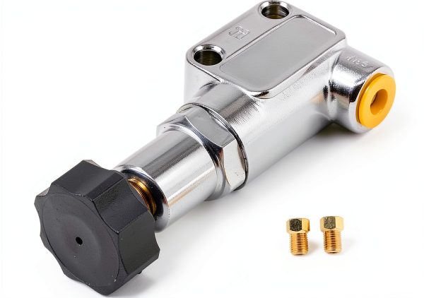 Nakkaa Adjustable Brake Proportioning Valve 1/8"-27 NPT Front‑Rear-0