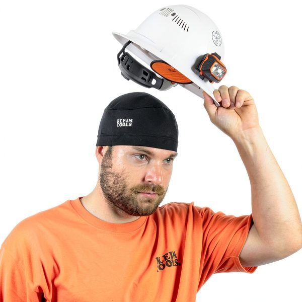 Klein Tools Cooling Helmet Liner Hard Hat Accessory White One Size-2