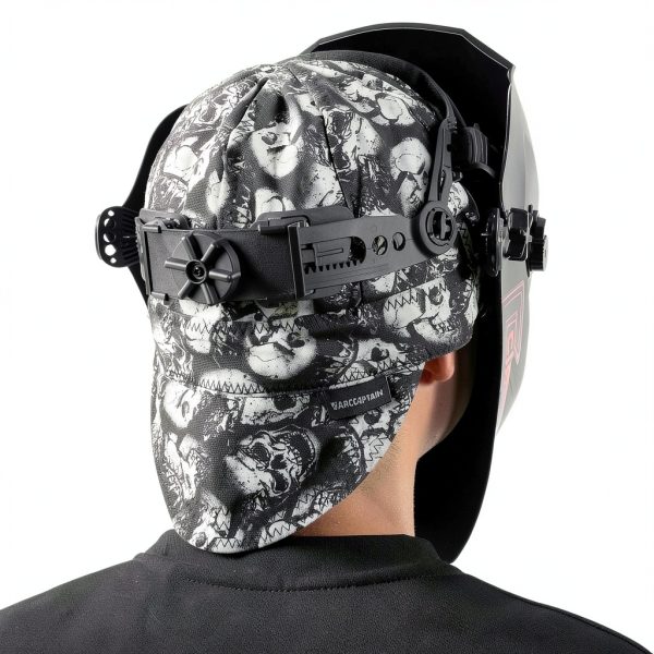 Welding Cap ARCCAPTAIN Reversible 8-Panel 10oz Cotton 7 1/4 Skull-7