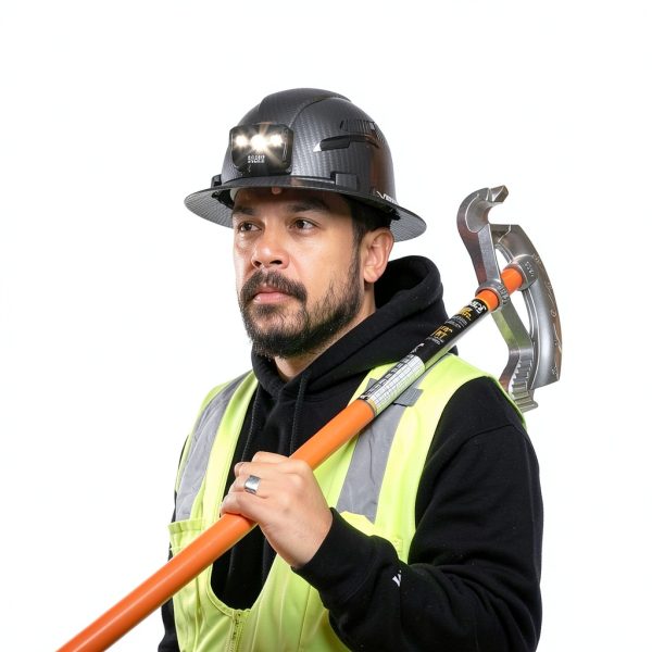 Hard Hat Klein Tools 60347 Vented Full Brim KARBN Rechargeable Lamp-9
