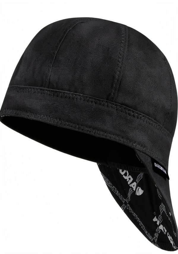 Welding Cap ARCCAPTAIN Reversible 8‑Panel 10oz Cotton Black 7 1/4-0