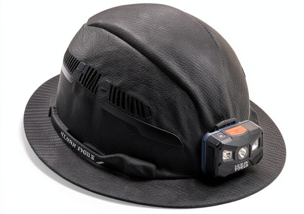 Hard Hat Klein Tools 60347 Vented Full Brim KARBN Rechargeable Lamp-7